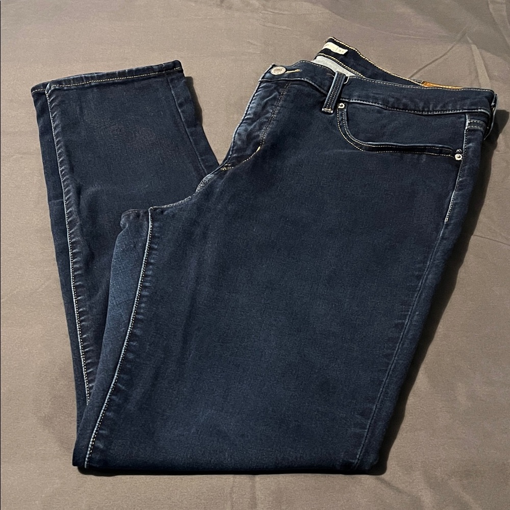 Levis Dark Blue Denim Jeans